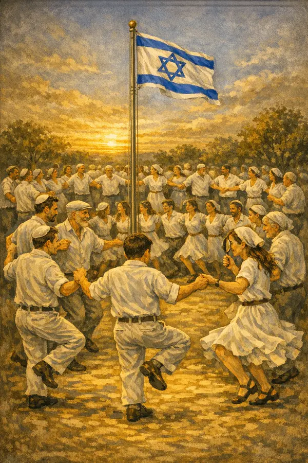 ריקודי הורה לכבוד יום העצמאות